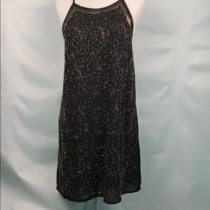 Francesca’s Alya Black sequined dress